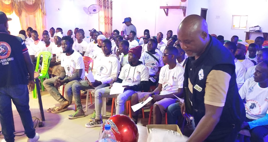 Participants At The Road Safety Training