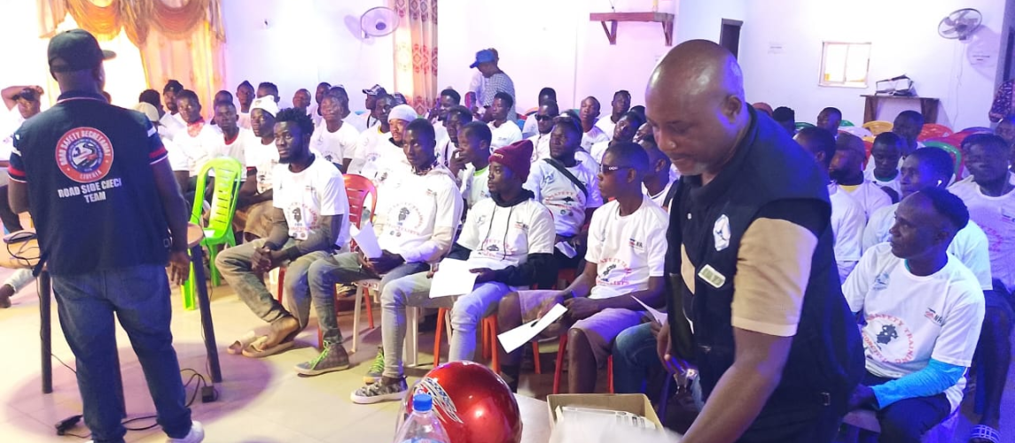 Participants At The Road Safety Training