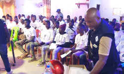 Participants At The Road Safety Training